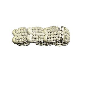 Vintage Pegasus Coro Silver Tone Panel Link Bracelet, Panel Link Bracelet, Silve